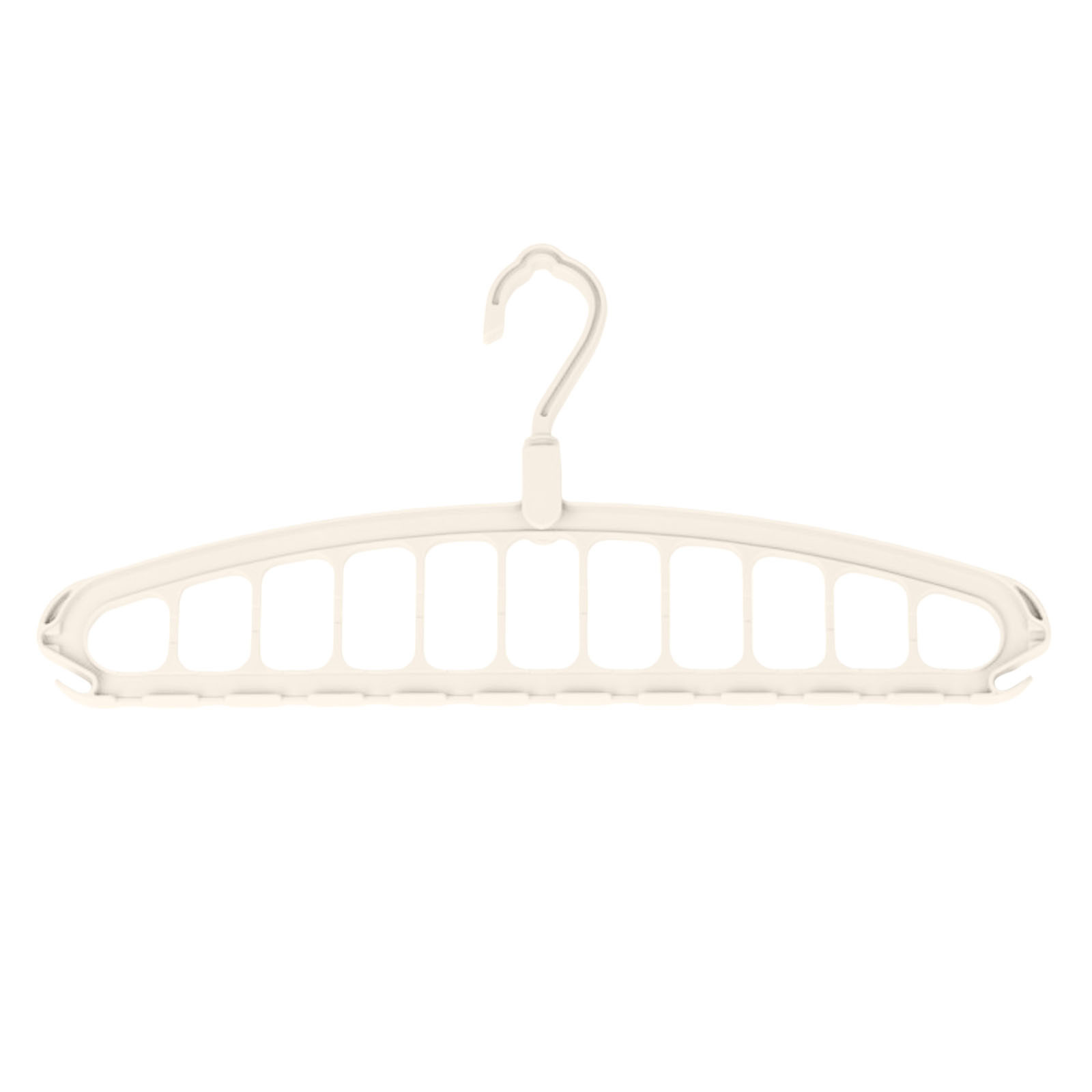 thumbnail image 2 of Percha plegable sin costuras Perchas multifuncionales con 11 agujeros para organizar ropa pesada en el armario Ahorro de espacio y colgar ropa Perfecto para el hogar, 2 of 2